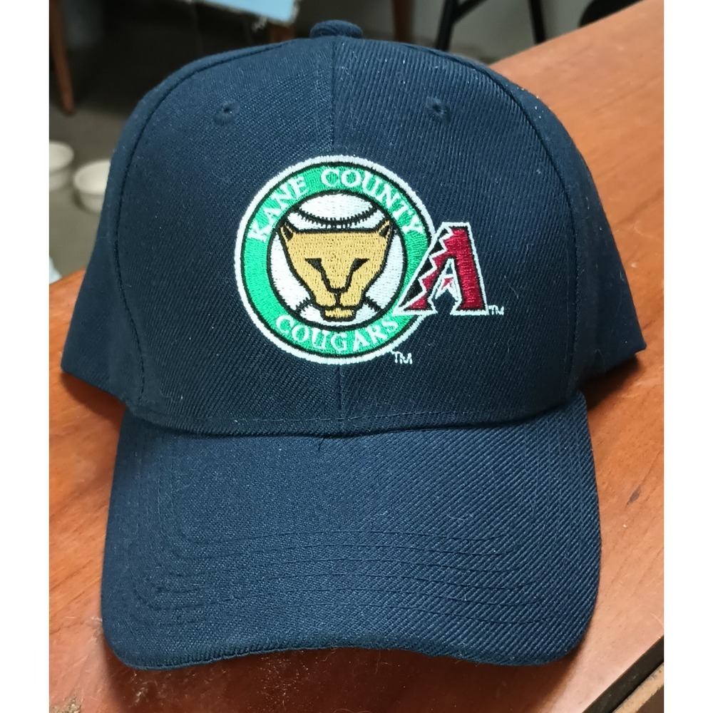 Kane County Cougars Minor League AZ Diamondbacks Navy Adjustable Hat